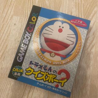 ゲームボーイ(ゲームボーイ)のドラえもんのクイズボーイ ゲームボーイ 箱 説明書のみ(その他)