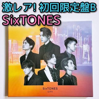 ストーンズ(SixTONES)のSixTONES CITY 初回盤B 美品！ CD ブルーレイ アルバム(ポップス/ロック(邦楽))