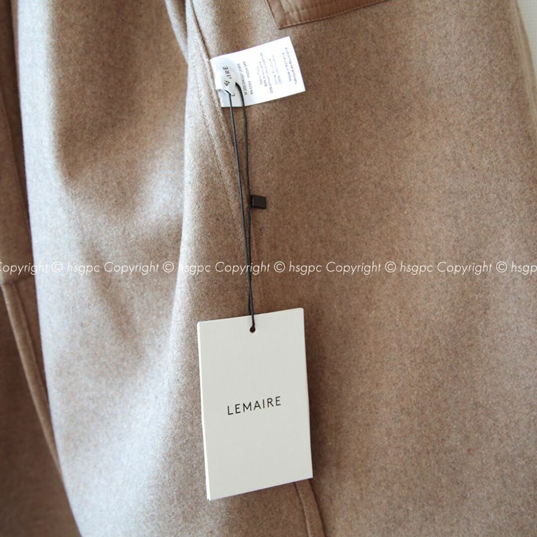 LEMAIRE - 【定価10万】ルメール フェルト ウール ロング シャツ LEMAIRE - 【定価10万】ルメール フェルト ウール ロング シャツ