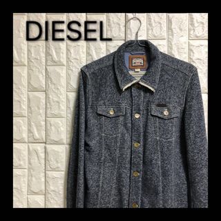 ディーゼル(DIESEL)のDIESEL ジャケット　刻印ボタン　ジップアップブルゾン(ブルゾン)