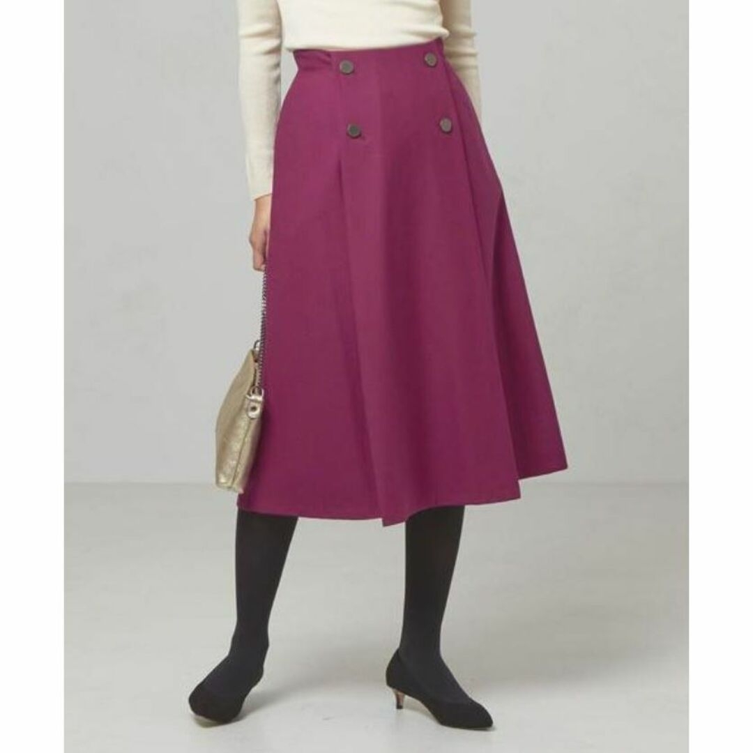 YANGANY(ヤンガニー)のYangany◆ヤンガニー◆ピンク・パープル色ロングスカート レディースのスカート(ロングスカート)の商品写真