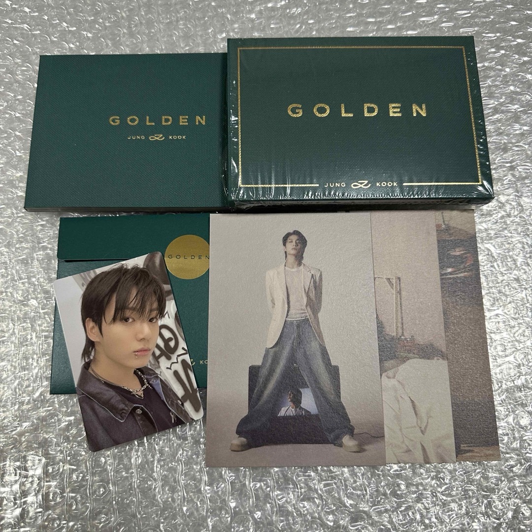 防弾少年団(BTS)(ボウダンショウネンダン)の③ JUNGKOOK GOLDEN BTS Weverse Albums グク エンタメ/ホビーのタレントグッズ(アイドルグッズ)の商品写真