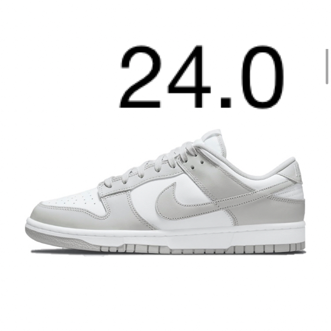 NIKE(ナイキ)のNike Dunk Low Grey Fog 24cm レディースの靴/シューズ(スニーカー)の商品写真