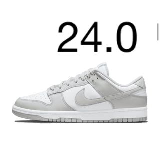 ナイキ(NIKE)のNike Dunk Low Grey Fog 24cm(スニーカー)