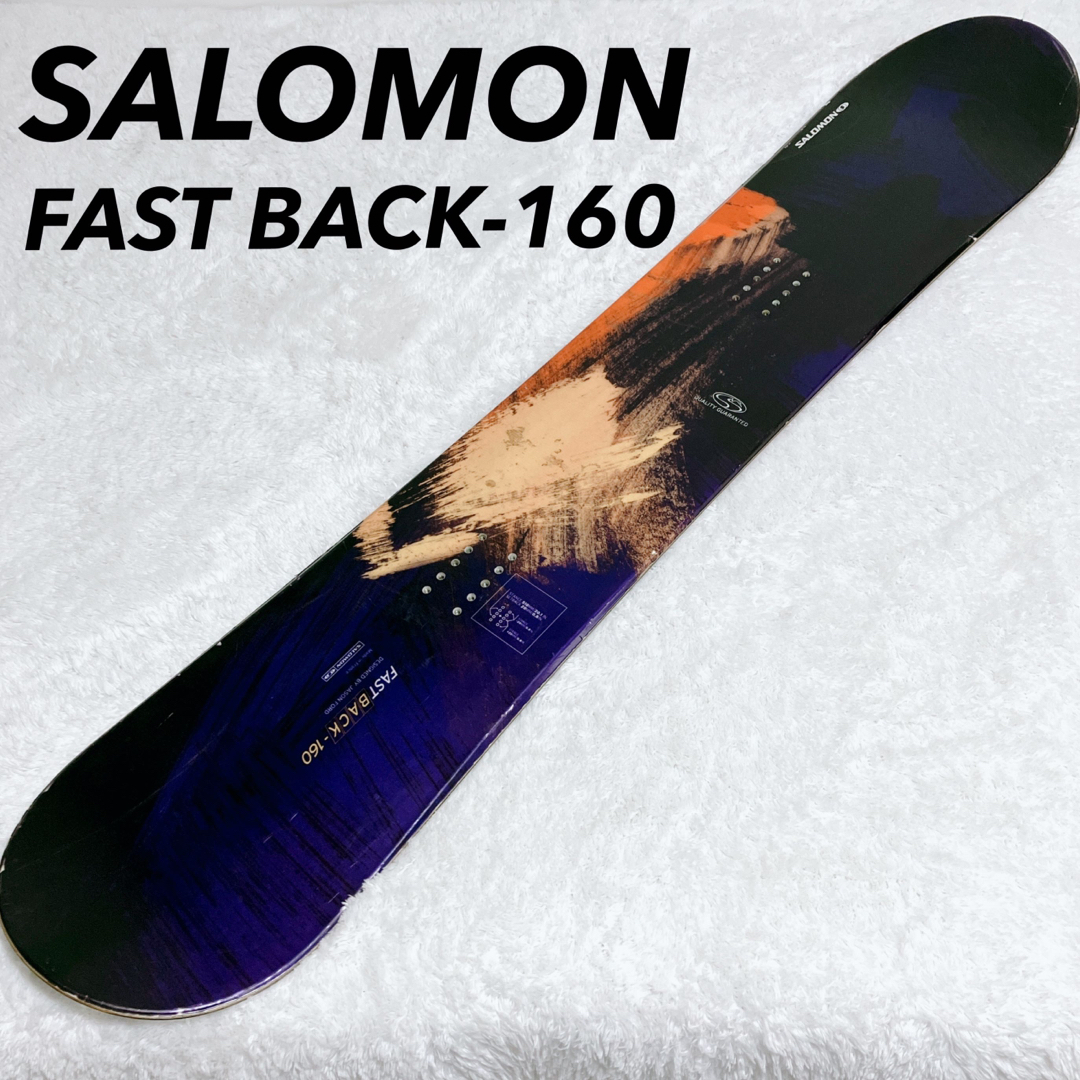 SALOMON(サロモン)の【希少モデル】SALOMON FAST BACK-160スノボ スノーボード スポーツ/アウトドアのスノーボード(ボード)の商品写真