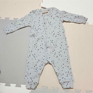 ギャップ(GAP)の新品タグ付き　babygap ロンパース　カバーオール　ハート柄(ロンパース)