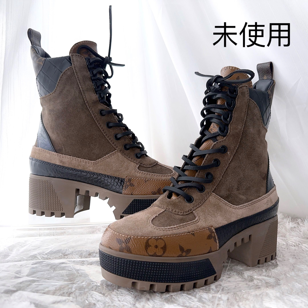 LOUIS VUITTON - LOUIS VUITTON ルイヴィトン ショートブーツ LOUIS VUITTON - LOUIS VUITTON ルイヴィトン ショートブーツ