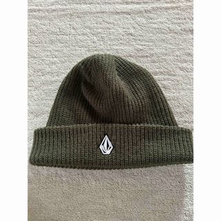 ボルコム(volcom)のボルコム ニット帽 カーキ(ニット帽/ビーニー)