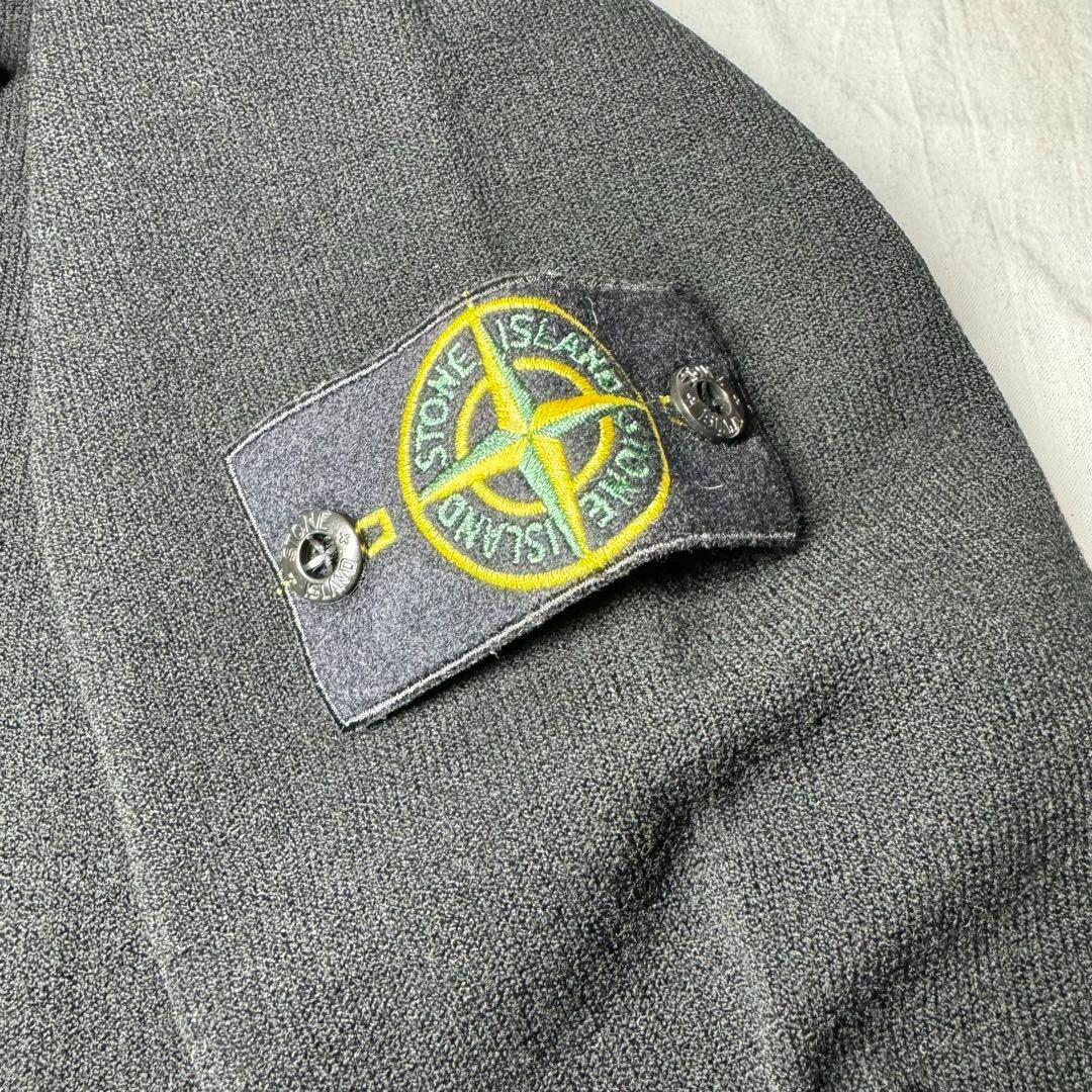 STONE ISLAND(ストーンアイランド)の新品 ストーンアイランド タートルネック セーター ニット ブラック Mサイズ メンズのトップス(ニット/セーター)の商品写真