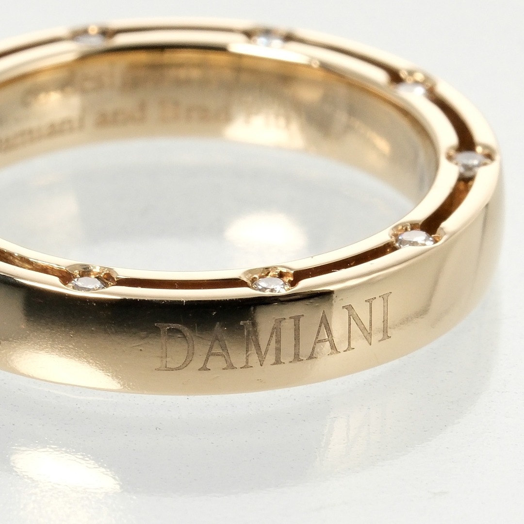 Damiani(ダミアーニ)の【Damiani】ダミアーニ Dサイド 20P ダイヤモンド 5.69g K18イエローゴールド 10.5号 レディース リング・指輪 レディースのアクセサリー(リング(指輪))の商品写真