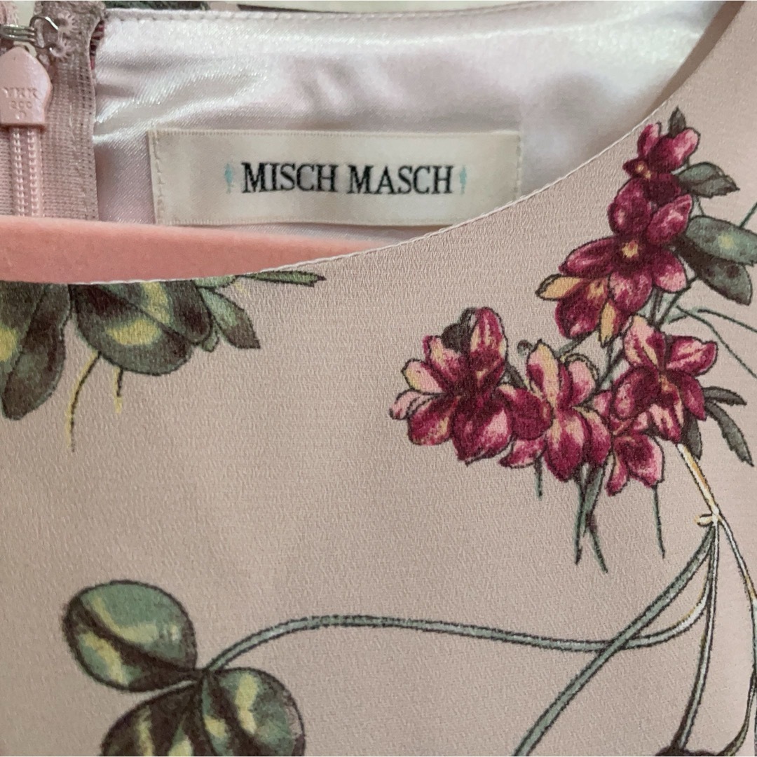 MISCH MASCH(ミッシュマッシュ)のMISCH MASCH♡フラワーワンピース 花柄 ピンク レディースのワンピース(ロングワンピース/マキシワンピース)の商品写真