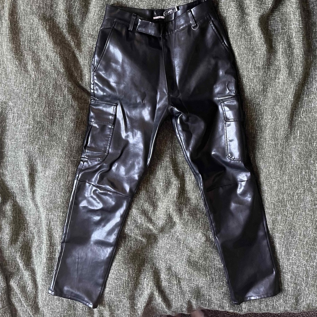 Maison Martin Margiela - CMMN SWDN フェイクレザーカーゴパンツの