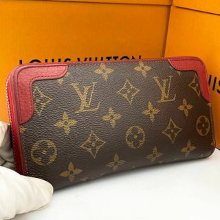 ヴィトン(LOUIS VUITTON) モノグラム 財布(レディース)（レッド/赤色系