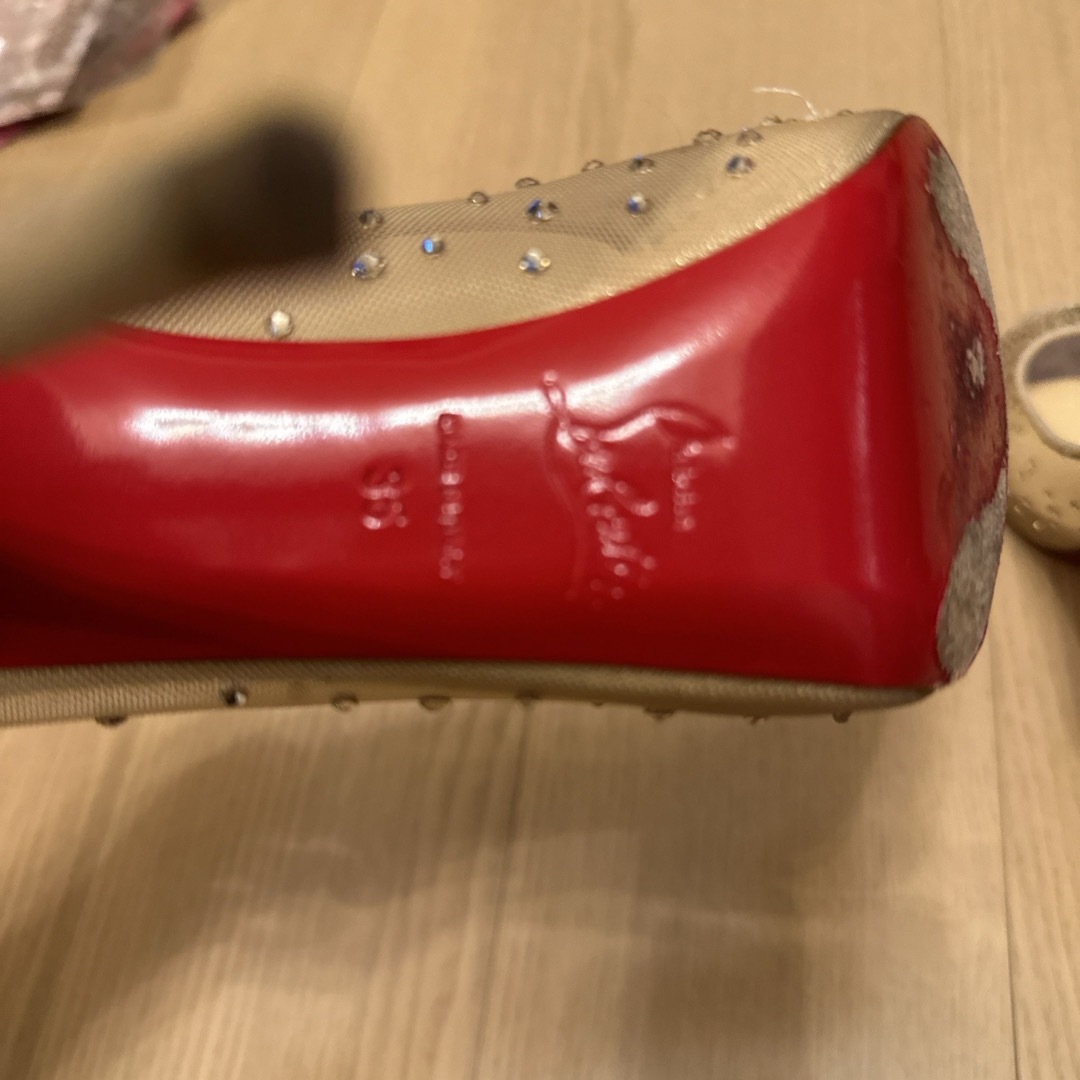 Christian Louboutin(クリスチャンルブタン)のシンデレラシューズ レディースの靴/シューズ(ハイヒール/パンプス)の商品写真