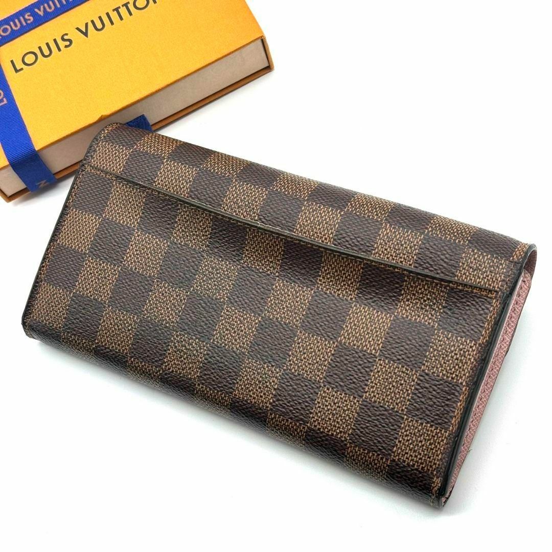 LOUIS VUITTON - 美品 新型 ルイヴィトン ダミエ ポルトフォイユ サラ