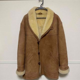 ビームス(BEAMS)の90's ヴィンテージ　LEATHER WORKS BEAMS ムートン コート(レザージャケット)