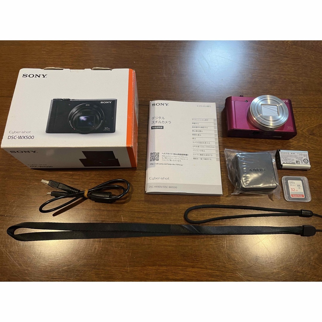 SONY - SONY Cyber−Shot WX DSC-WX500(R)の通販 by OK STORE|ソニー