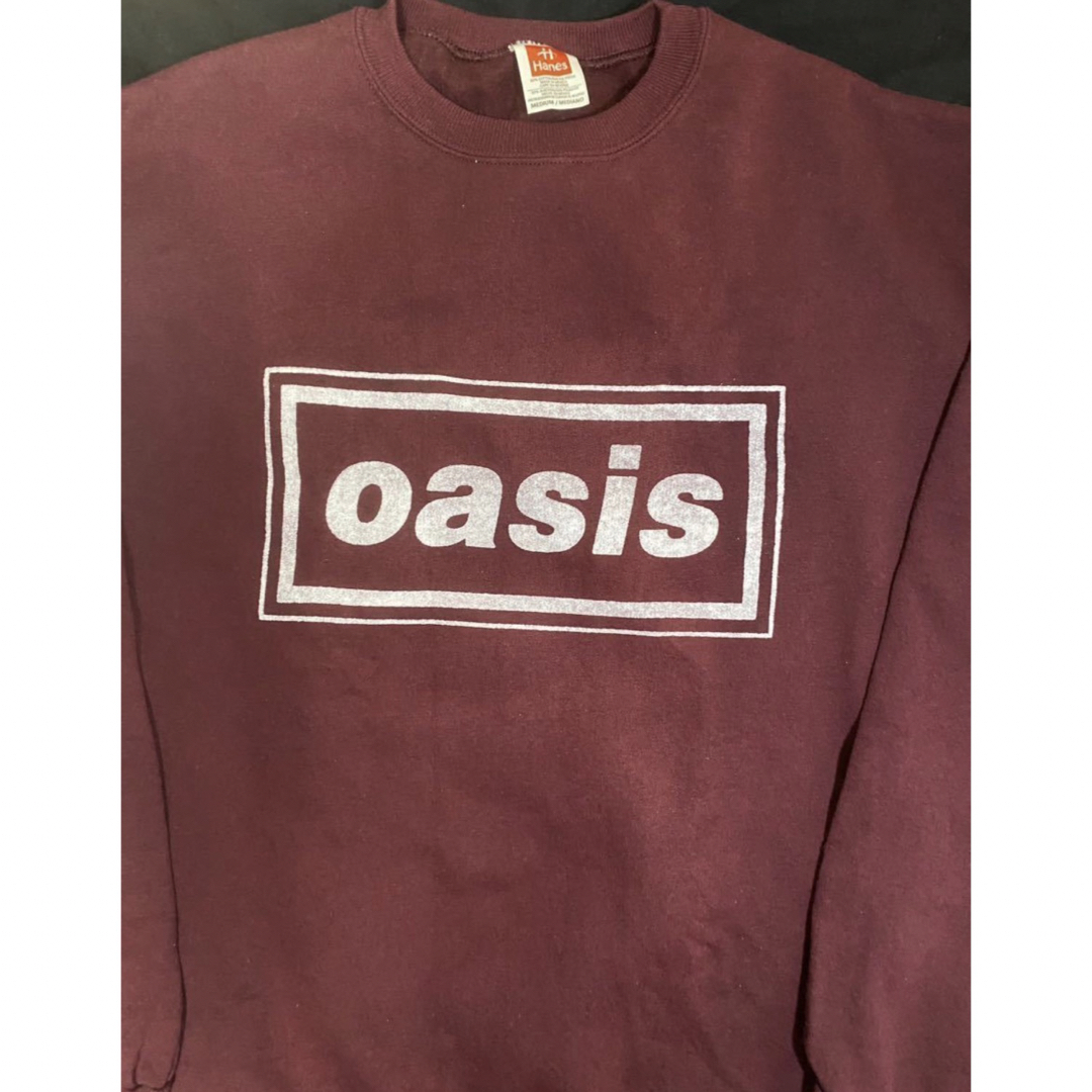 Hanes(ヘインズ)の【希少】oasis オアシス スウェット 80s  メンズのトップス(スウェット)の商品写真