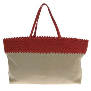 ボッテガ(Bottega Veneta) トートバッグ(レディース)(レッド/赤色系