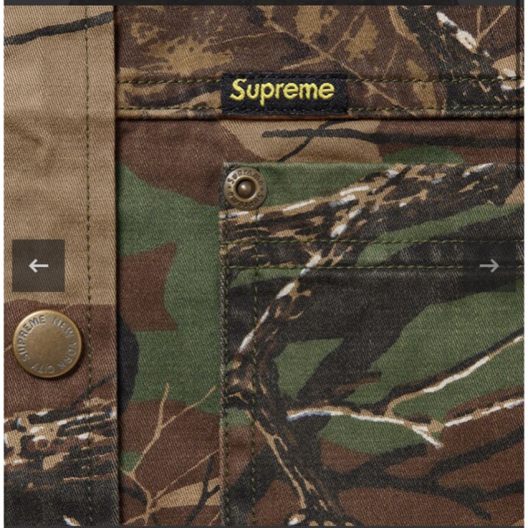 supreme 22fw snap work shirt L