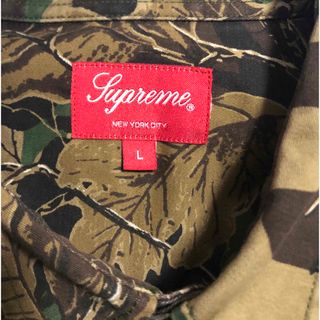 Supreme - supreme 22fw snap work shirt Lの通販 by 販売者