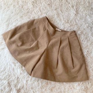 【超美品】アベニールエトワール　キュロット　ショートパンツ　レザー　34