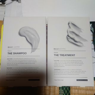 バルクオム(BULK HOMME)のTHE SHAMPOO(シャンプー)THE TREATMENT(トリートメント)(シャンプー)