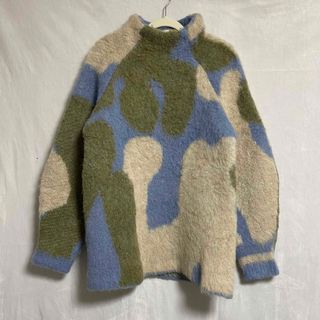 マメ(mame)のLEINWANDE / nature Camo Top モヘアニット(ニット/セーター)