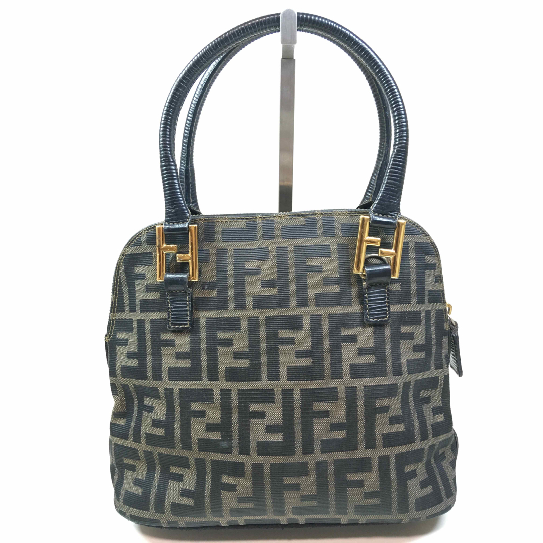 FENDI - フェンディ ヴィンテージ ズッカ柄 ハンドバッグ トートバッグ