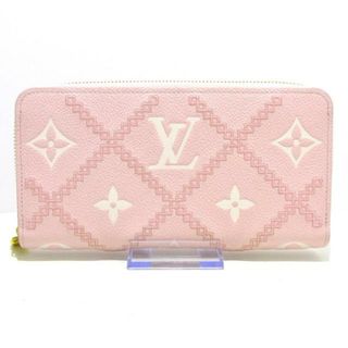 ルイヴィトン(LOUIS VUITTON)のルイヴィトン 長財布美品  M81138 ピンク(財布)