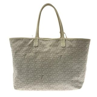 GOYARD ゴヤール サンルイPM トートバッグ ホワイト PVC gy