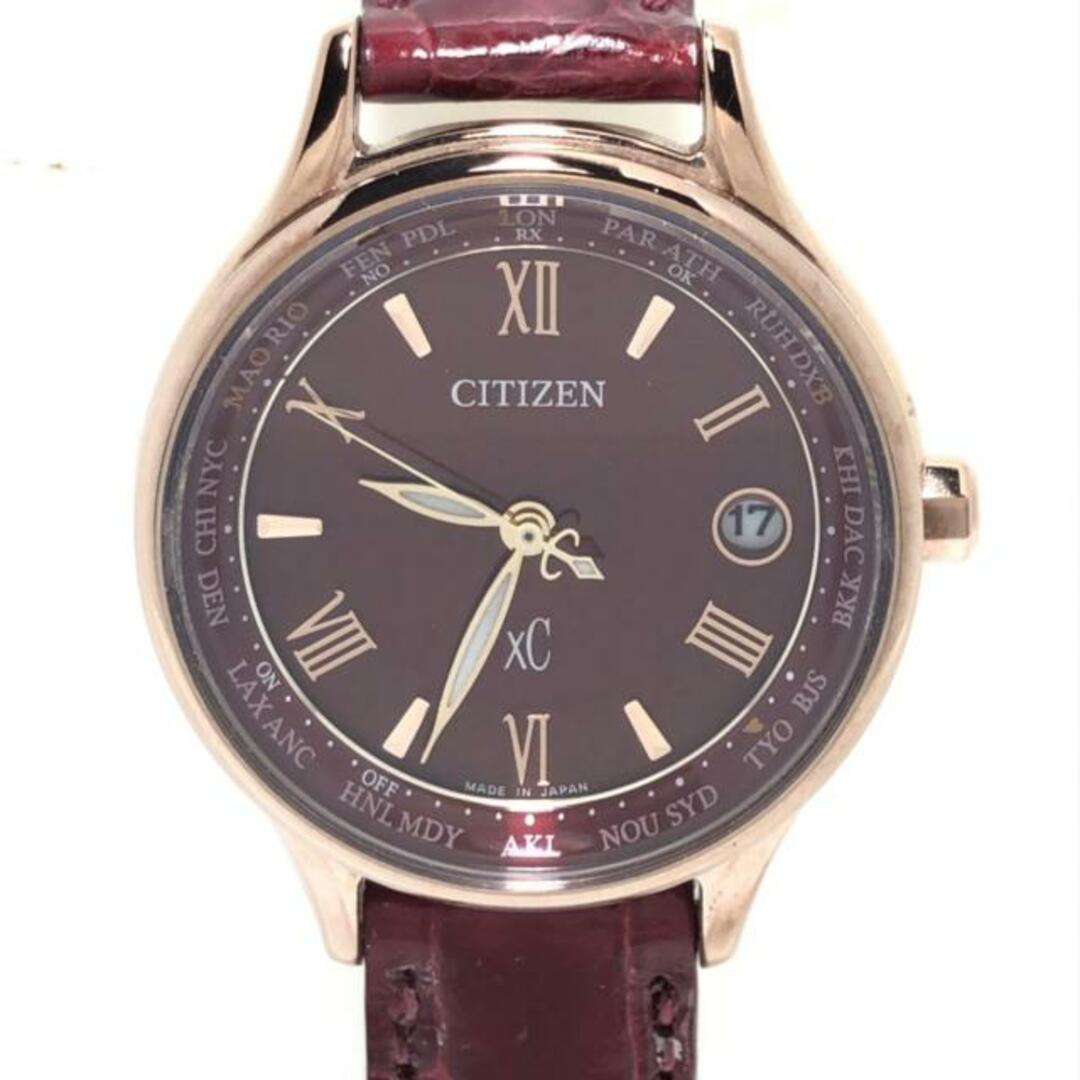 CITIZEN - シチズン 腕時計 XC(クロスシー) ボルドーの通販 by ブラン