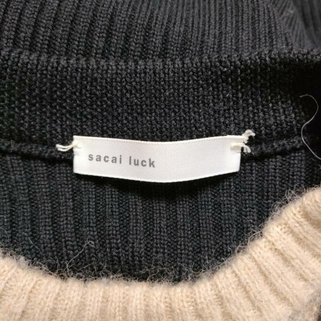 sacai luck(サカイラック)のサカイラック 長袖セーター サイズ2 M - レディースのトップス(ニット/セーター)の商品写真