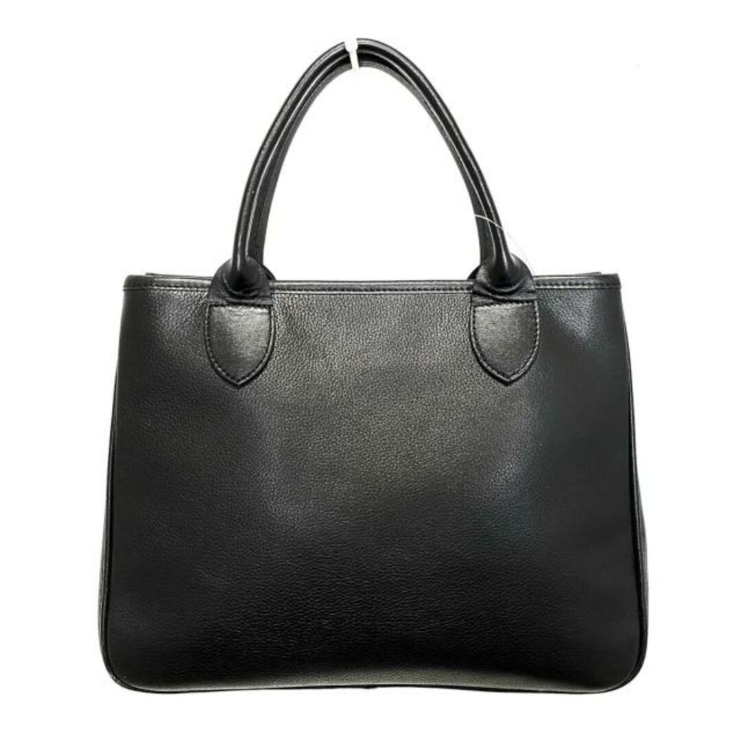 LONGCHAMP - ロンシャン トートバッグ - 黒 レザーの通販 by ブラン