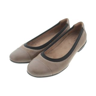 クラークス(Clarks)のclarks クラークス パンプス UK4 1/2(23cm位) 茶系 【古着】【中古】(ハイヒール/パンプス)