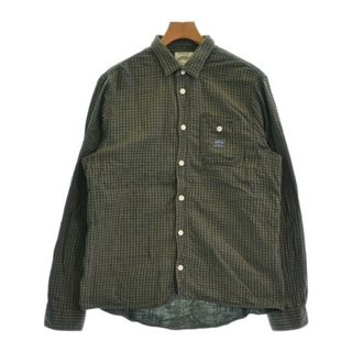 ディーゼル(DIESEL)のDIESEL ディーゼル カジュアルシャツ XL 緑(チェック) 【古着】【中古】(シャツ)