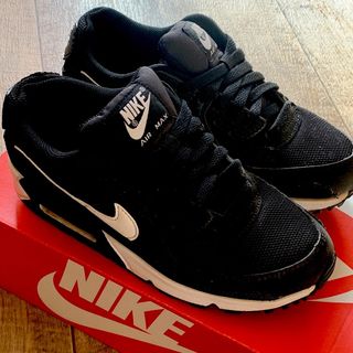 ナイキ(NIKE)のNIKE  エアマックス 7 24.0cm 黒×ホワイト(スニーカー)