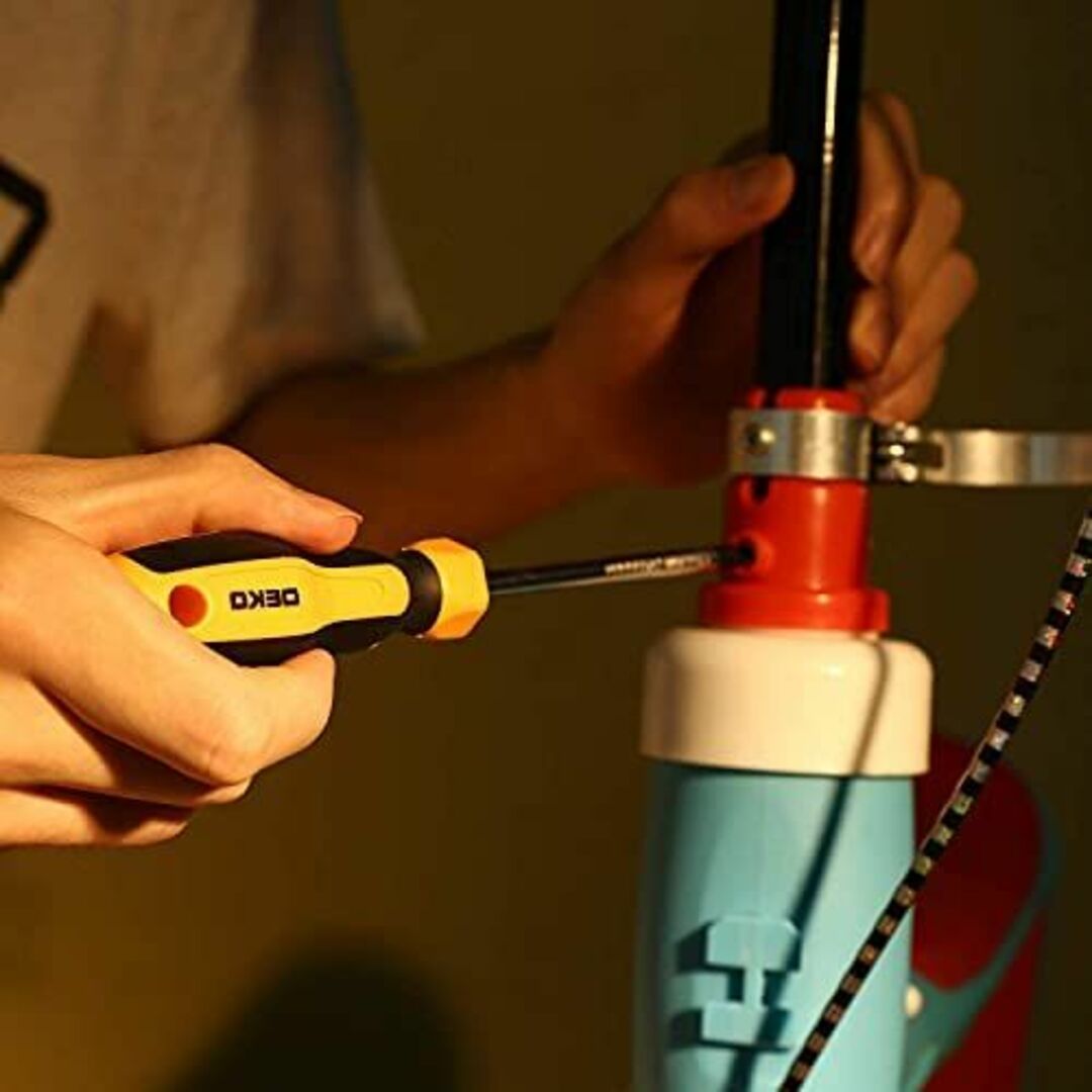 DEKO 158点 ホームツールセット 工具セット 家庭用 日曜大工 DIYセッの