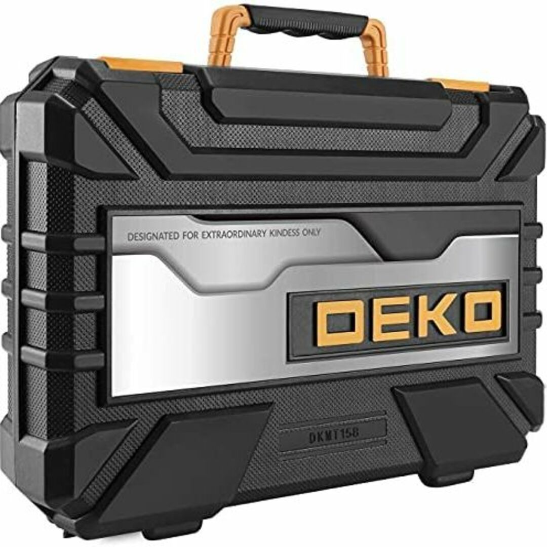 DEKO 158点 ホームツールセット 工具セット 家庭用 日曜大工 DIYセッの