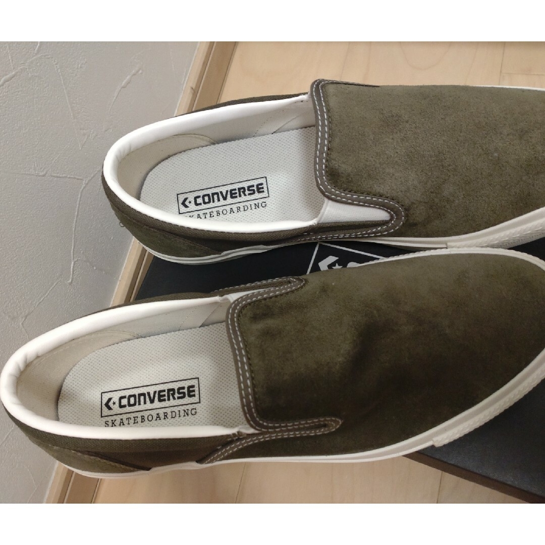 CONVERSE(コンバース)の【最終価格です!】新品　コンバース　スケートボーディング　スリッポン　28.0 メンズの靴/シューズ(スリッポン/モカシン)の商品写真