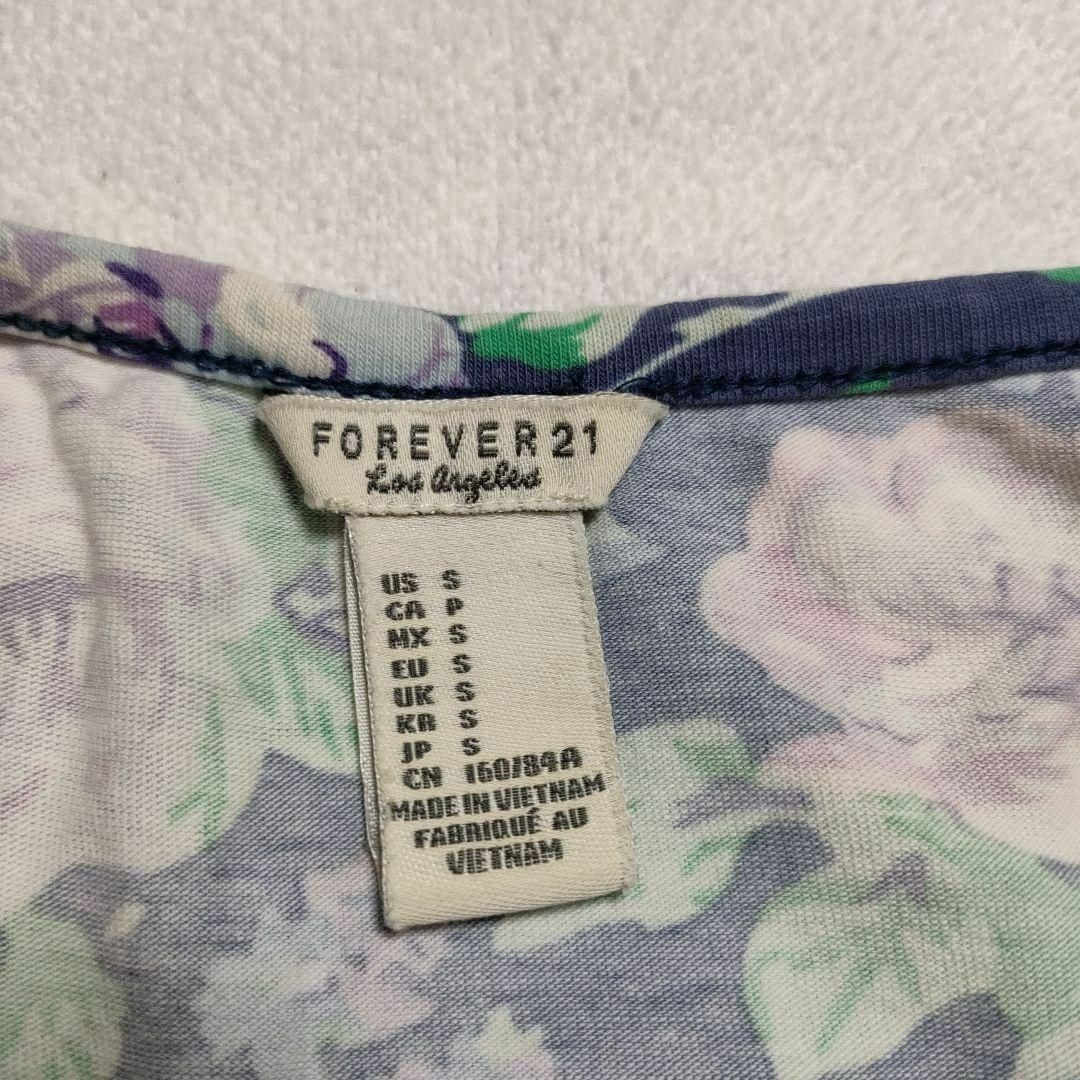 FOREVER 21(フォーエバートゥエンティーワン)のFOREVER21　(S 160/84A)　ショート丈トップス レディースのトップス(Tシャツ(半袖/袖なし))の商品写真