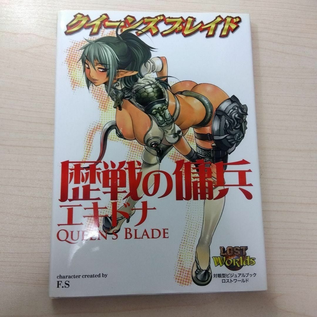 クイーンズブレイド歴戦の傭兵エキドナ　古代の王女メナス　セット エンタメ/ホビーの本(趣味/スポーツ/実用)の商品写真