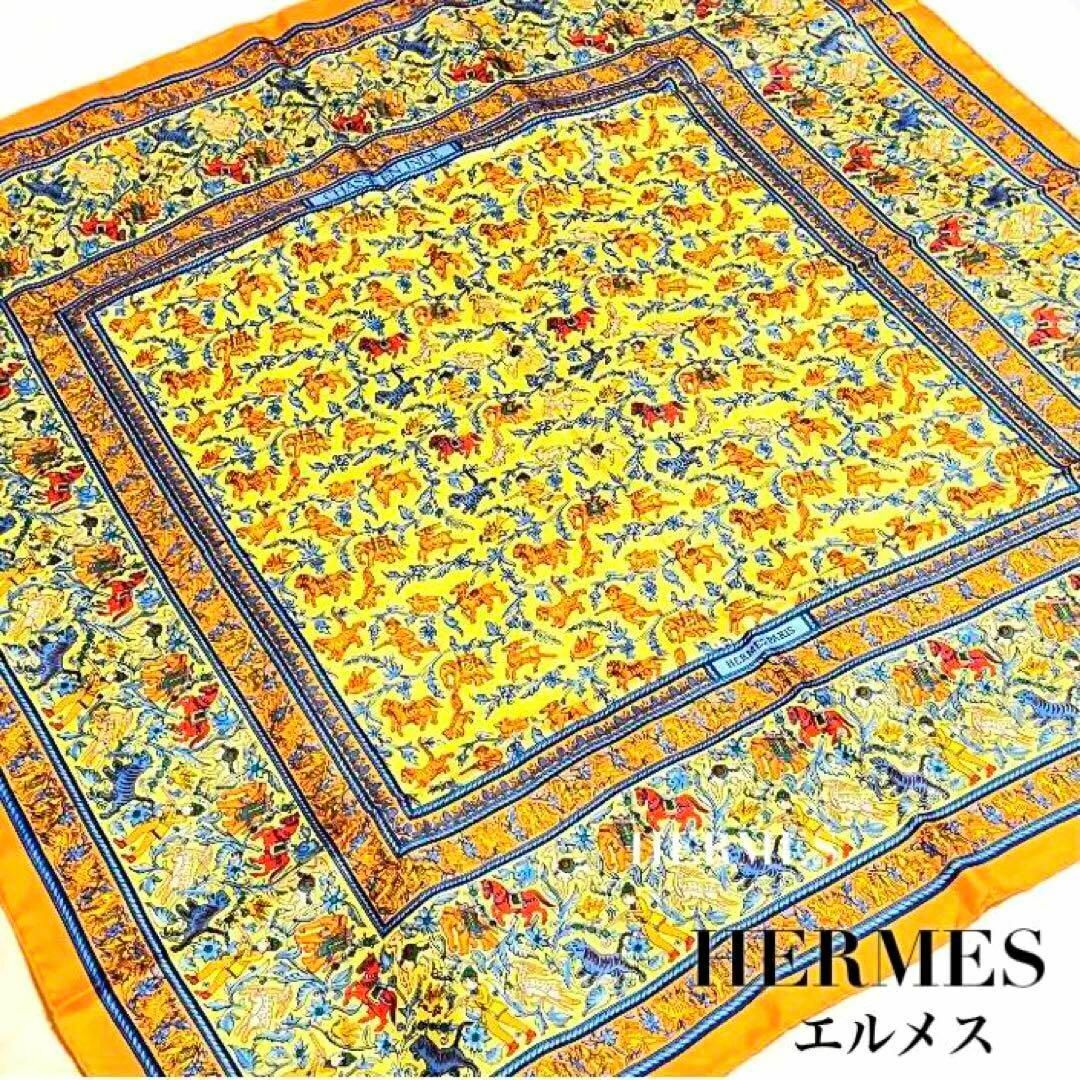 最新人気 美品 エルメス エルメス カレ90 楽天市場】エルメス HERMES ...