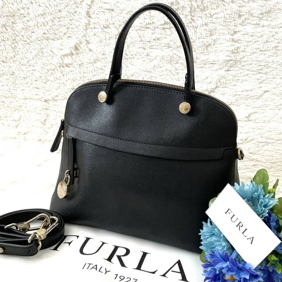 Furla - 美品☆FURLA フルラ パイパー 2way ショルダーバッグ レザー ...