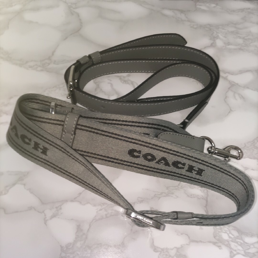 COACH(コーチ)のCOACH コーチ トートバッグ キャンバス ディテール 未使用 新作 グレー レディースのバッグ(トートバッグ)の商品写真