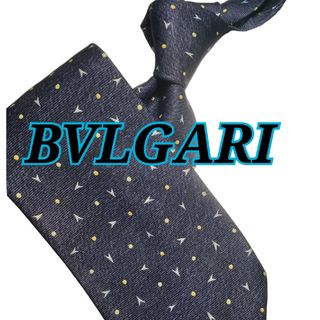 ブルガリ(BVLGARI)のBVLGARI　ブルガリ　ネクタイ　ネイビー　ブランド(ネクタイ)