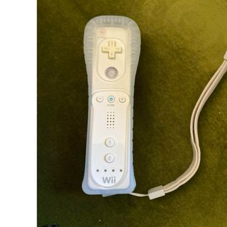 ウィーユー(Wii U)のWiiリモコン　白　ホワイト　純正(家庭用ゲーム機本体)