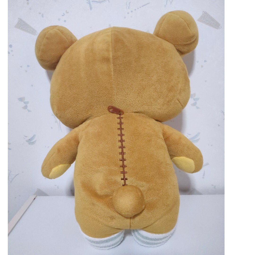 リラックマ(リラックマ)のリラックマ ぬいぐるみ サンエックス Rilakkuma San-X 靴下 非売 エンタメ/ホビーのおもちゃ/ぬいぐるみ(キャラクターグッズ)の商品写真