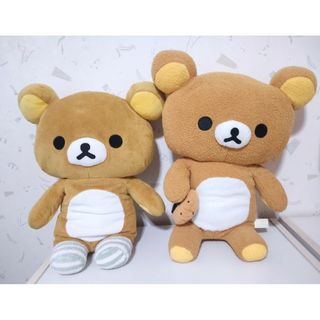 リラックマ(リラックマ)のリラックマ ぬいぐるみ サンエックス Rilakkuma San-X 靴下 非売(キャラクターグッズ)