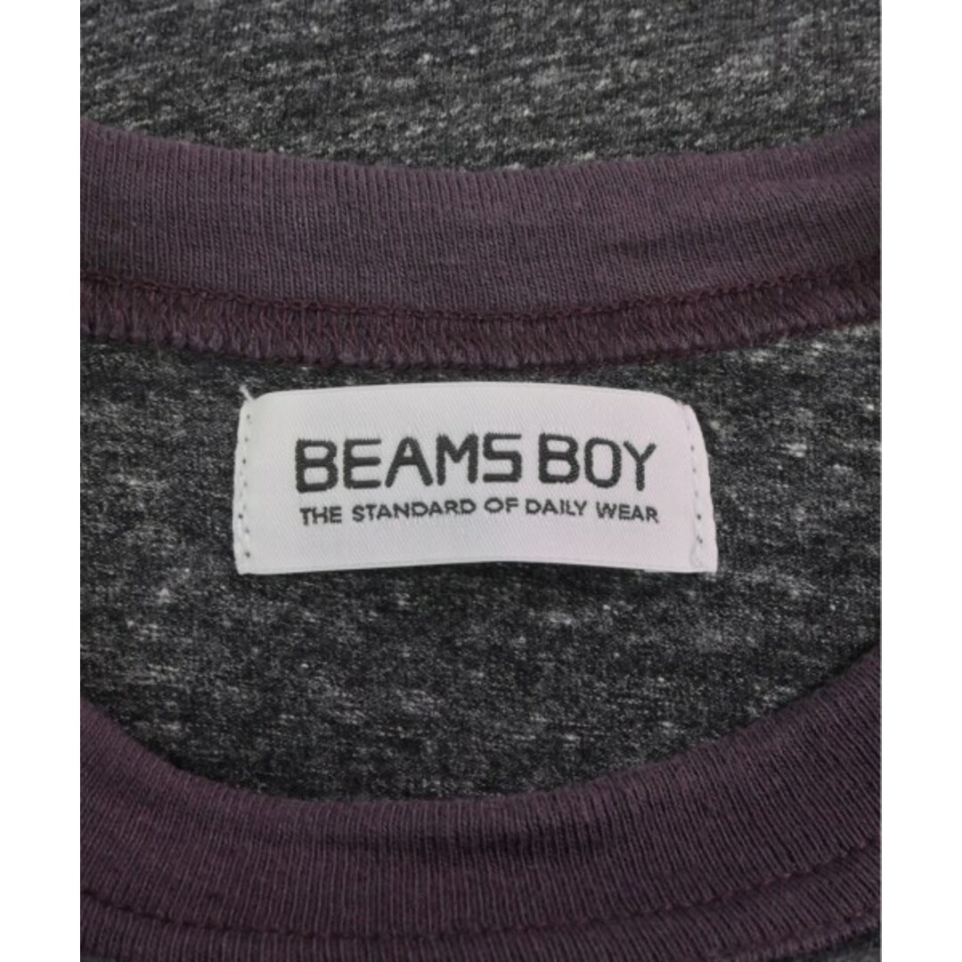 BEAMS BOY(ビームスボーイ)のBEAMS BOY ビームスボーイ Tシャツ・カットソー -(S位) グレー 【古着】【中古】 レディースのトップス(カットソー(半袖/袖なし))の商品写真